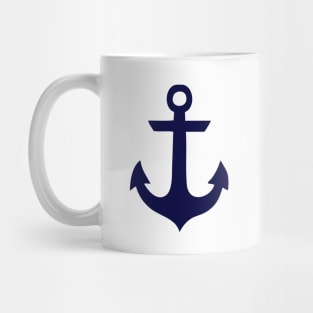 Blue Anchor Mug